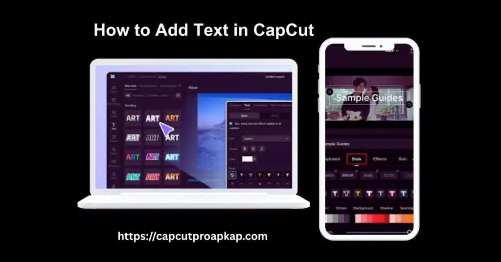 How to Add Text and Captions in CapCut
