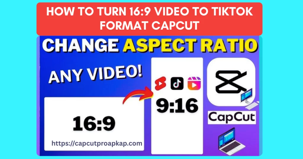How to Turn 16:9 Video to TikTok Format CapCut