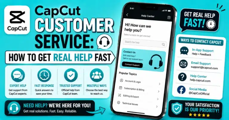 CapCut Customer Service