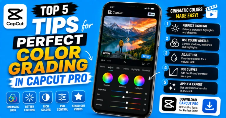 Color Grading in CapCut Pro
