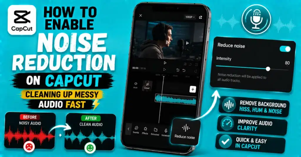 How To Enable Noise Reduction On CapCut