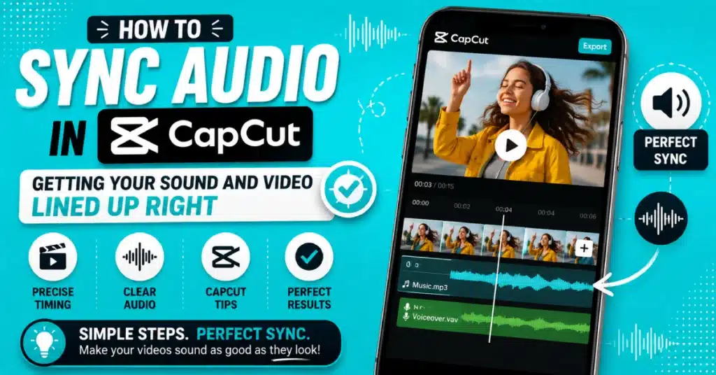 How To Sync Audio In CapCut