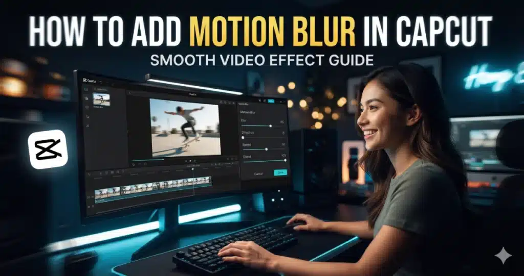 How to Add Motion Blur in CapCut