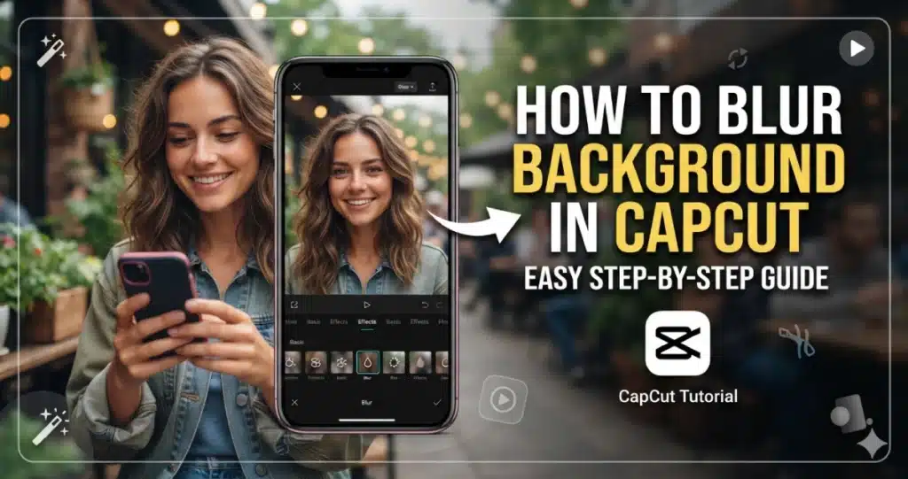 How to Blur Background in CapCut