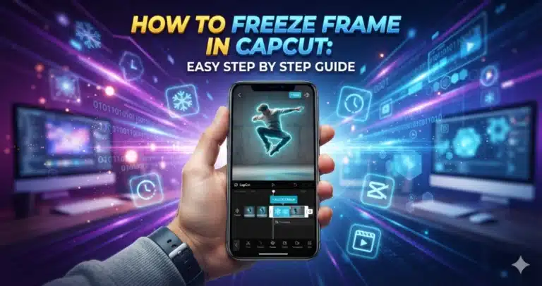 How to Freeze Frame in CapCut