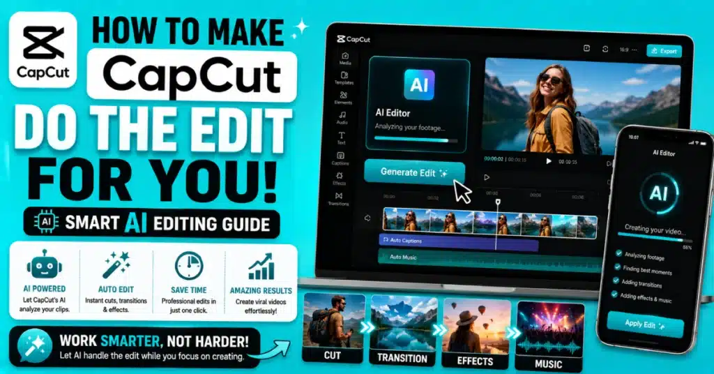 How to Make CapCut Do the Edit for You
