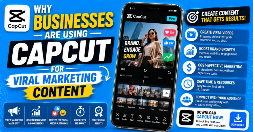 Using CapCut for Viral Marketing Content