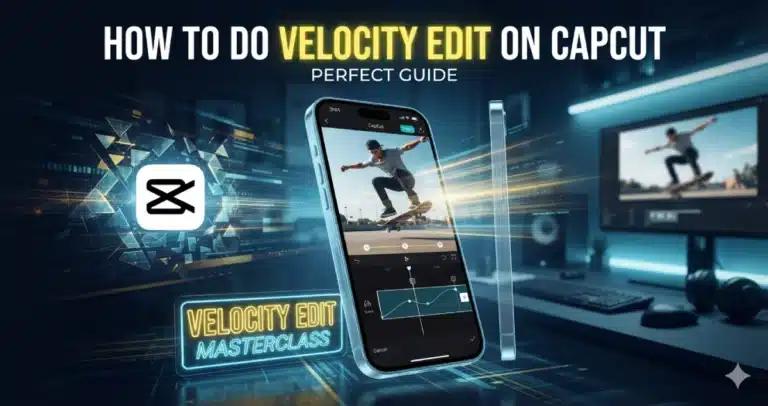 how to do velocity edit on CapCut
