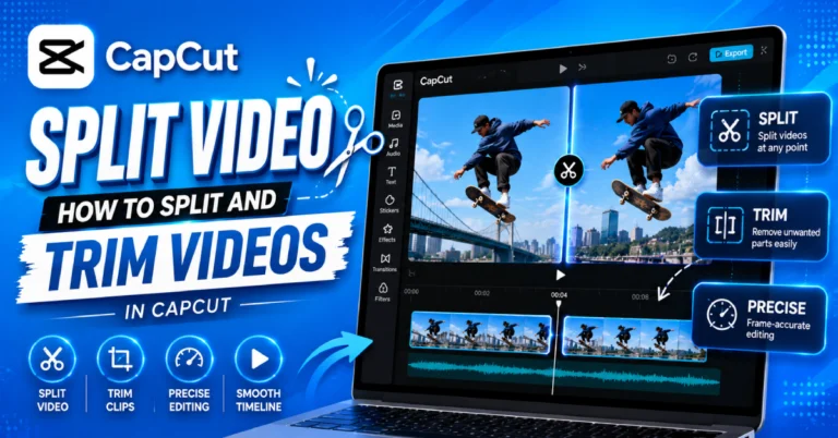 CapCut Split Video